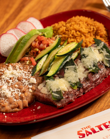 Smothered Poblano Carne Asada