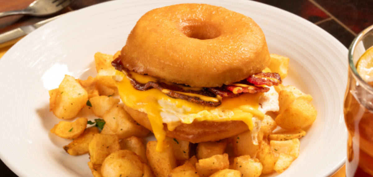 Glazed & Confused Breakfast Sandwich