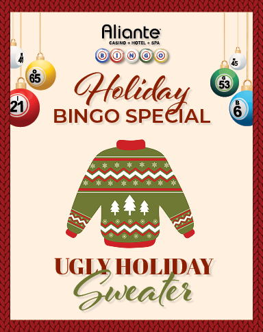 Holiday Bingo Special - Ugly Holiday Sweater