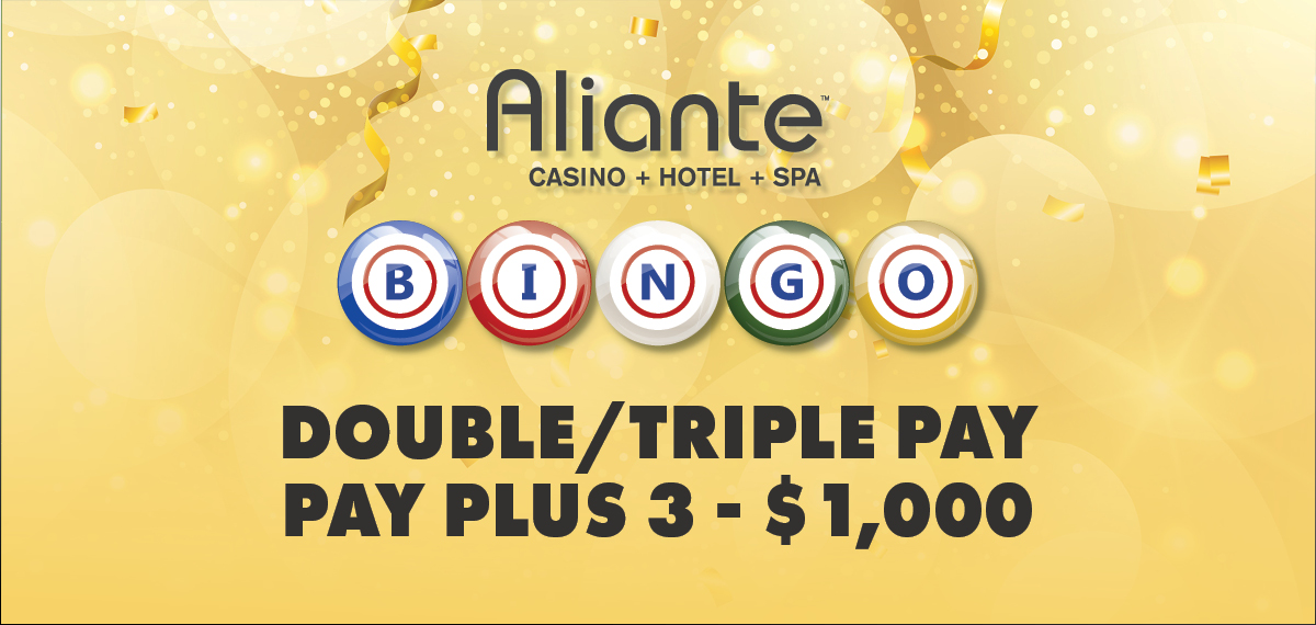 Double Triple Pay Plus 3 - $1,000