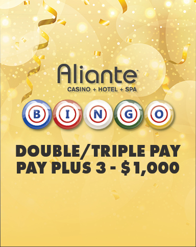 Double Triple Pay Plus 3 - $1,000