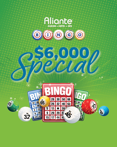 $6,000 Bingo Special