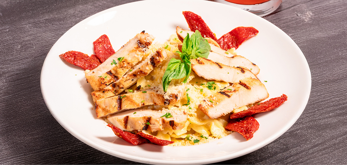 Bistro 57 - Chicken Pasta with Pesto