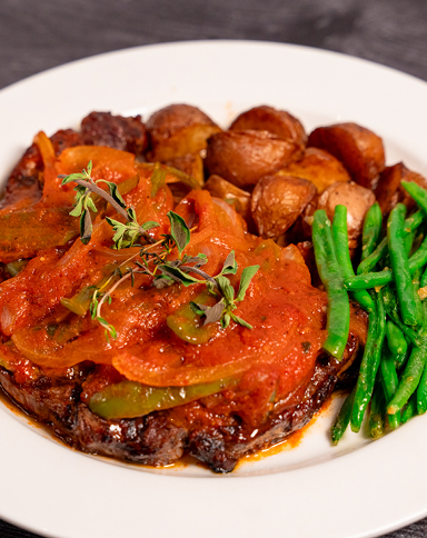 Italian Steak Pizzaiola