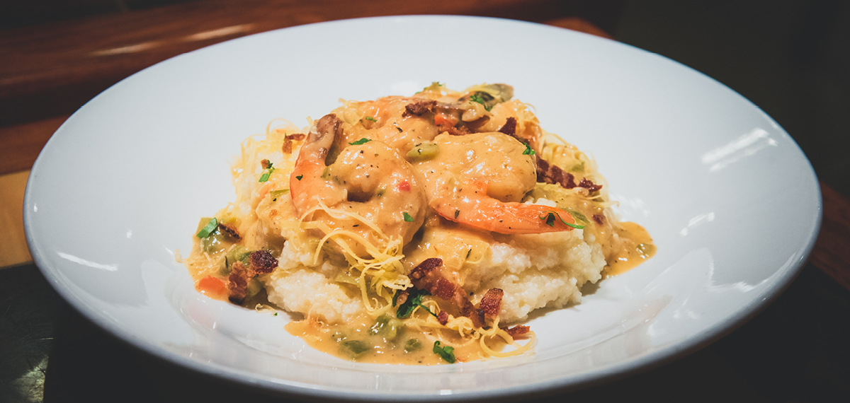 Jumbo Shrimp and Grits