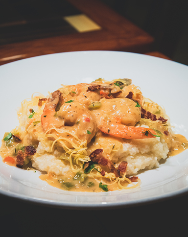 Jumbo Shrimp and Grits