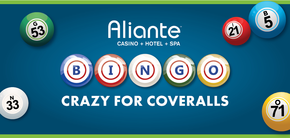 Crazy for Coveralls Bingo at Aliante