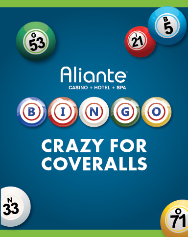 Crazy for Coveralls Bingo at Aliante