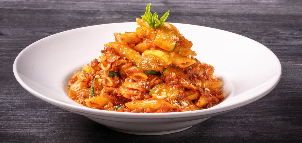 Eggplant Zucchini Bolognese