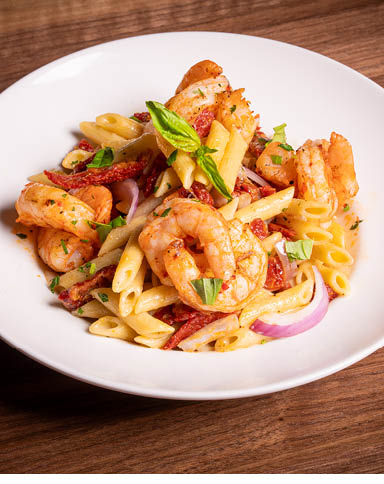 Pasta with Calabrian Shrimp