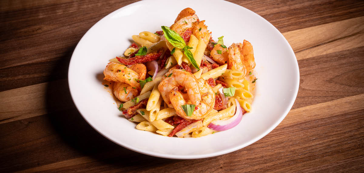 Pasta with Calabrian Shrimp