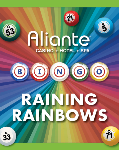 Bingo Raining Rainbows at Aliante