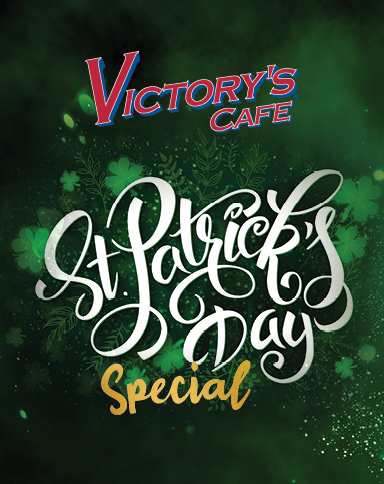 Victory's Cafe St. Patrick's Day Special