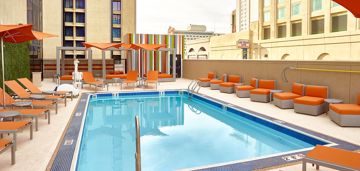 california rooftop pool image