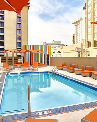 california rooftop pool image