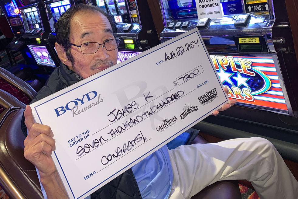 Winner James K. - $7,200