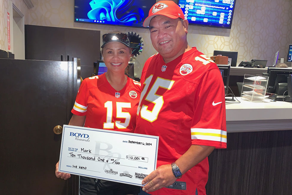 Winner Mark K. - $10,001