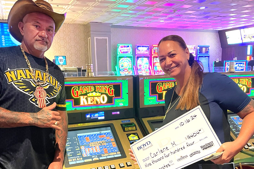WInner Carlene M. $9,404