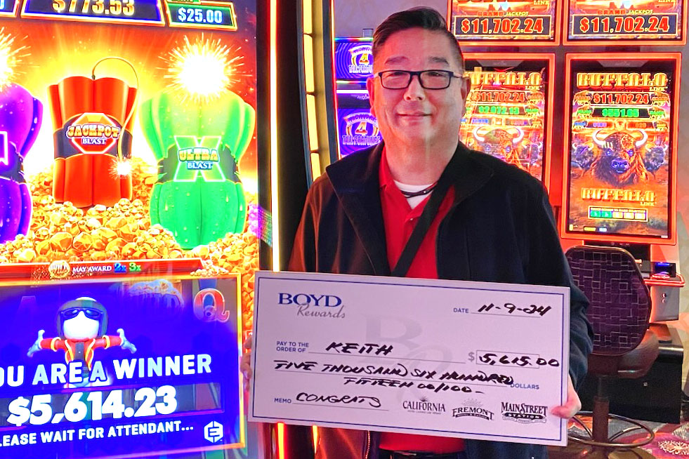 Winner Keith $5,615