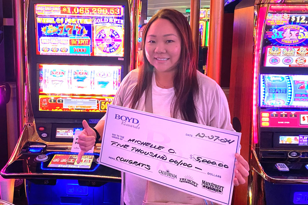 Winner Michelle O. $5,000