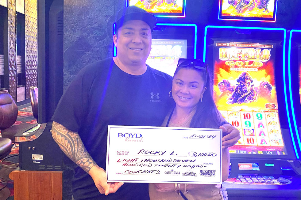 Winner Rocky L. $8,720