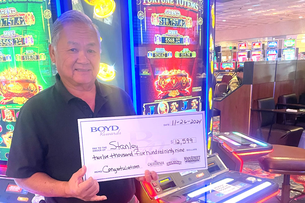 Winner Stanley C. $12,599