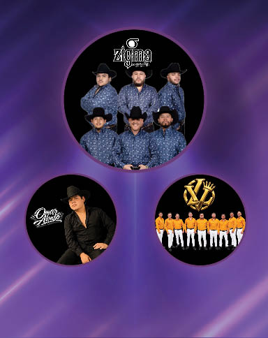 October Latin Nights. Grupo Zigma. Omar Alonso. Banda LV.
