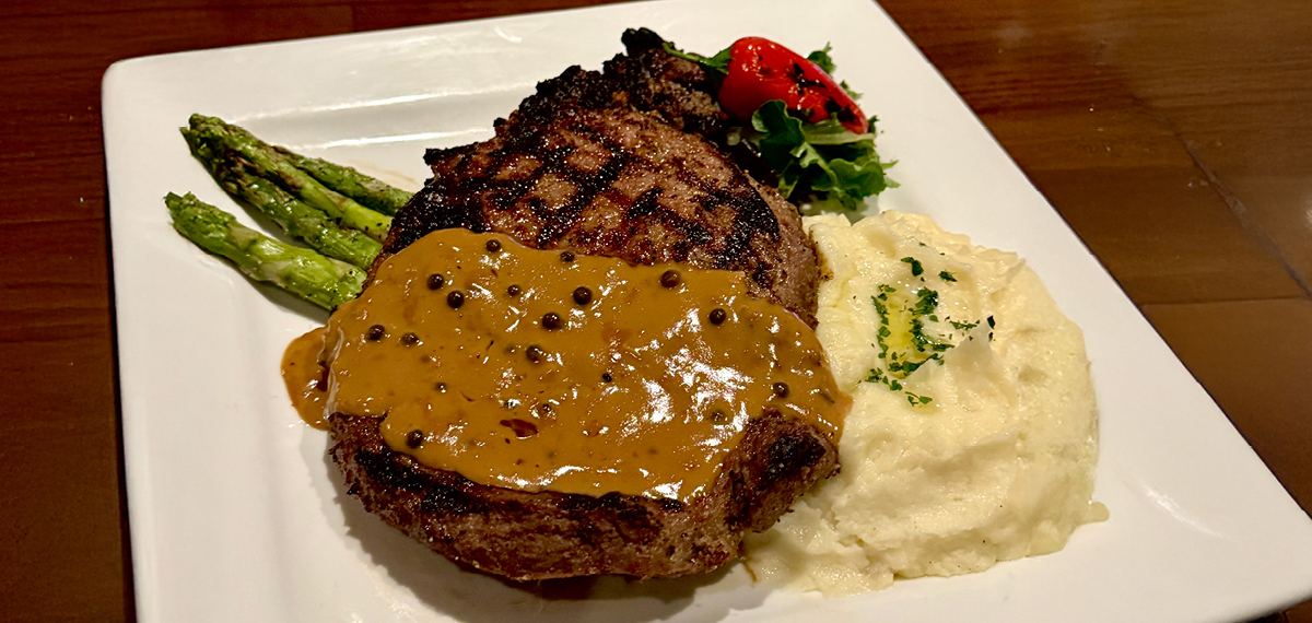 Whiskey Peppercorn Ribeye