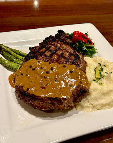 Whiskey Peppercorn Ribeye