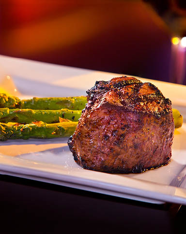 Grilled Steak with Asparagus