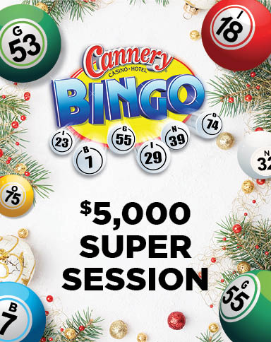 $5,000 Bingo Super Session