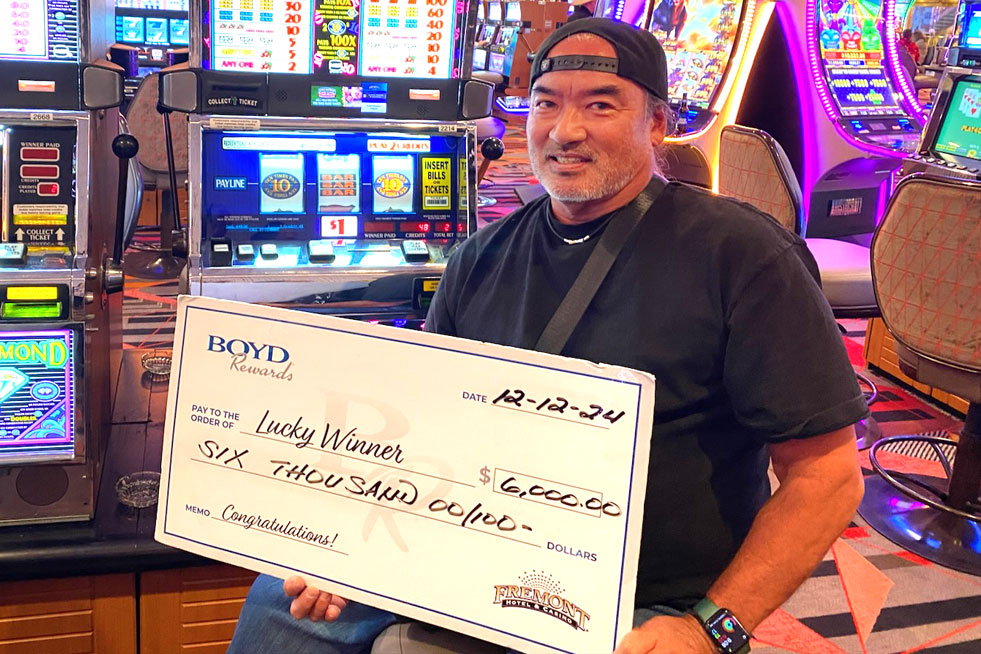 Winner John U. $6,000