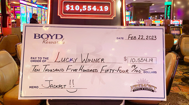 Lucky Winner $10,554