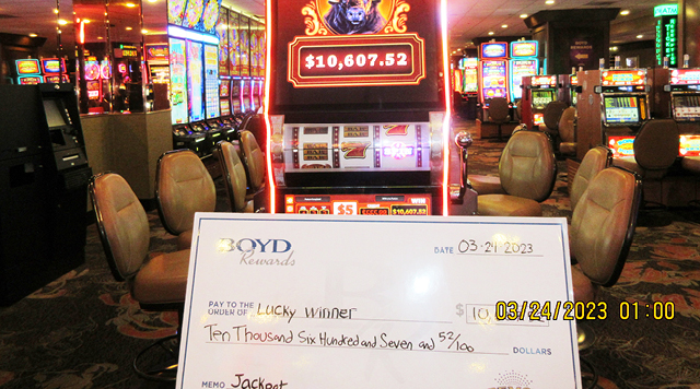 Lucky Winner $10,607