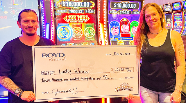 Lucky Winner $12,133