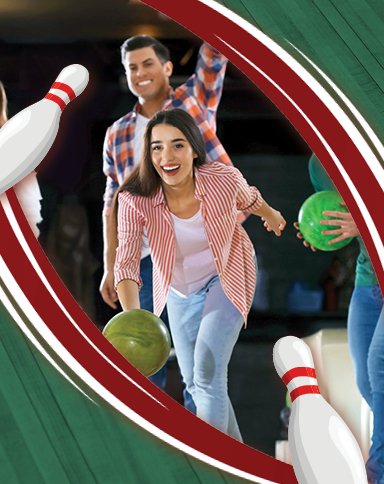 BOOK YOUR HOLIDAY BOWLING PARTY TODAY!