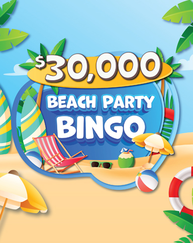 30k Beach Party Bingo