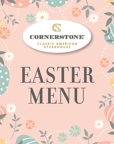 Cornerstone Easter Menu