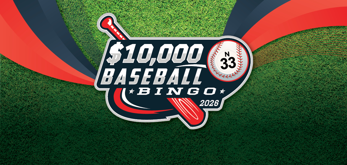 $10,000 Baseball Bingo 2026