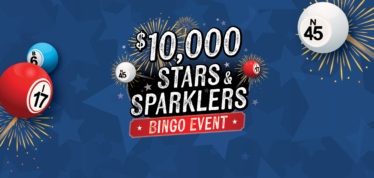 $10,000 Stars & Stripes Bingo Event