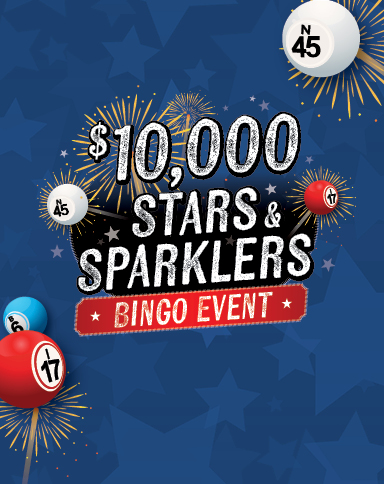 $10,000 Stars & Stripes Bingo Event