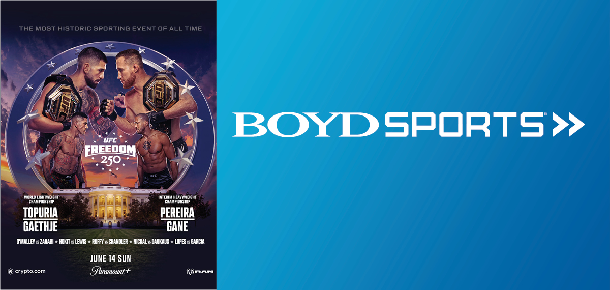 UFC Freedom 250 Boyd Sports