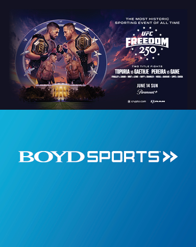 UFC Freedom 250 Boyd Sports