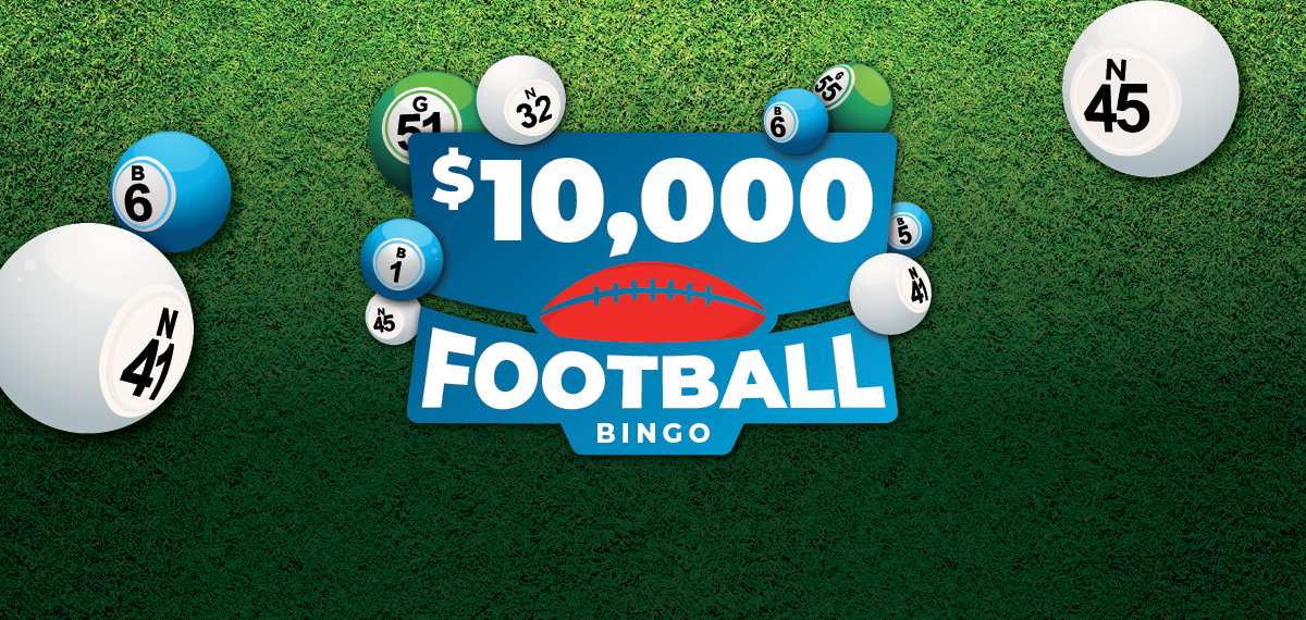 $10,000 Football Bingo