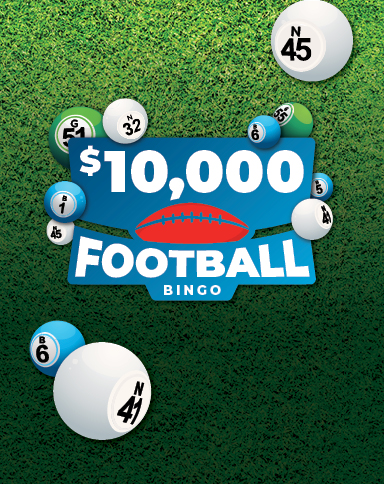 $10,000 Football Bingo