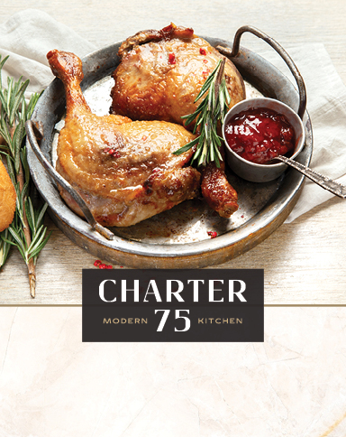 charter 75 thanksgiving meal
