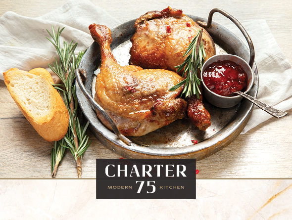 charter 75 thanksgiving meal