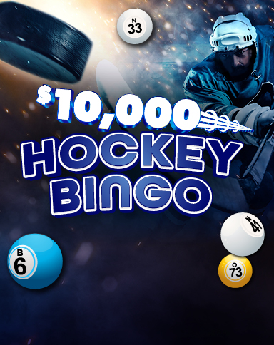 $10,000 Hockey Bingo