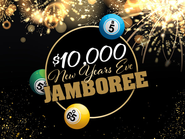 $10,000 New Years Eve Bingo Jamboree