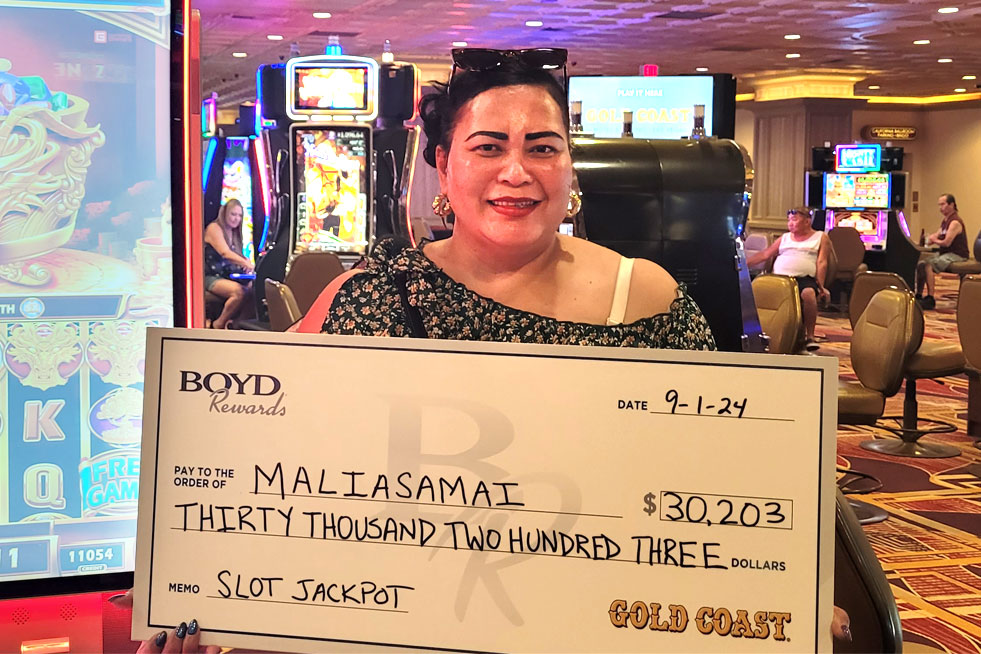 Winner Maliasamai V. - $30,203